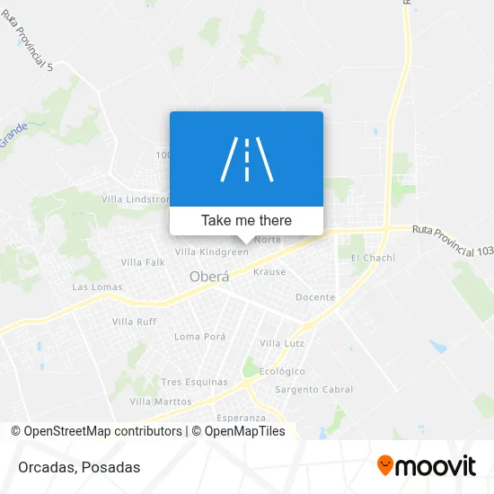 Orcadas map