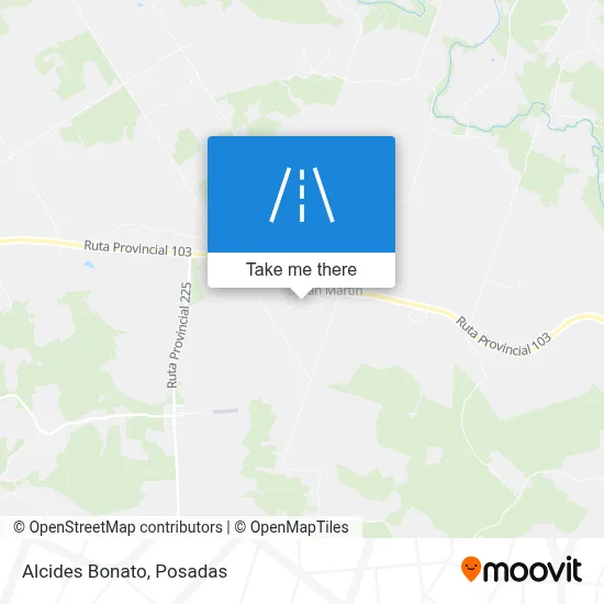 Alcides Bonato map