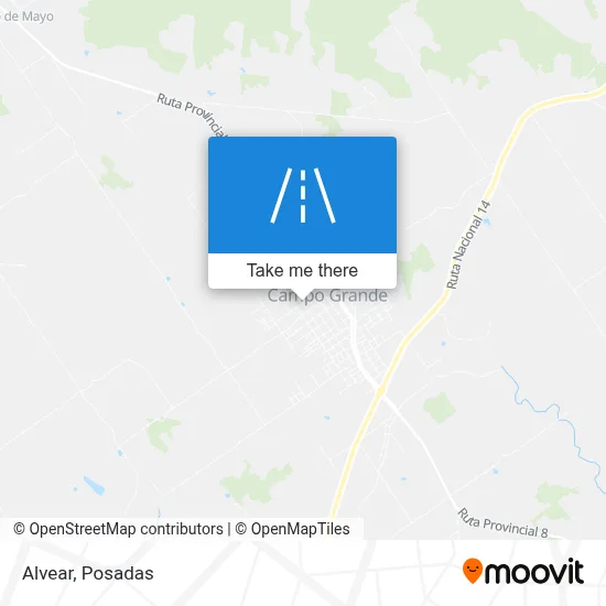 Alvear map