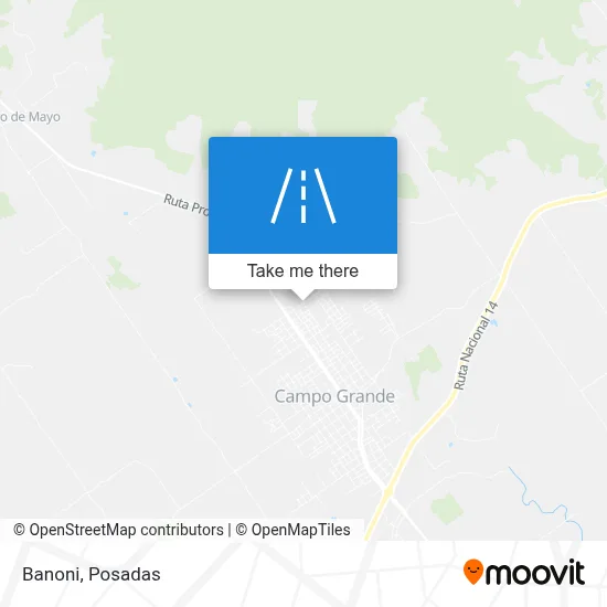 Banoni map