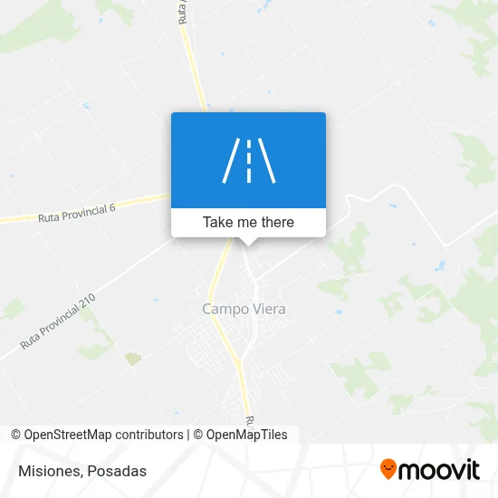 Misiones map
