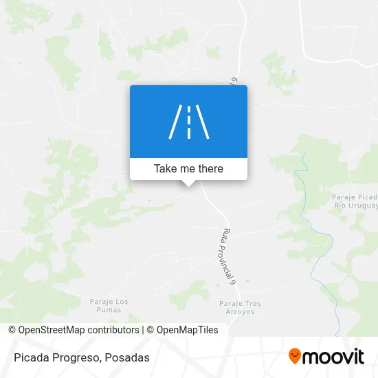 Mapa de Picada Progreso