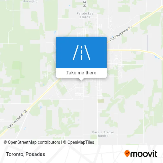 Toronto map