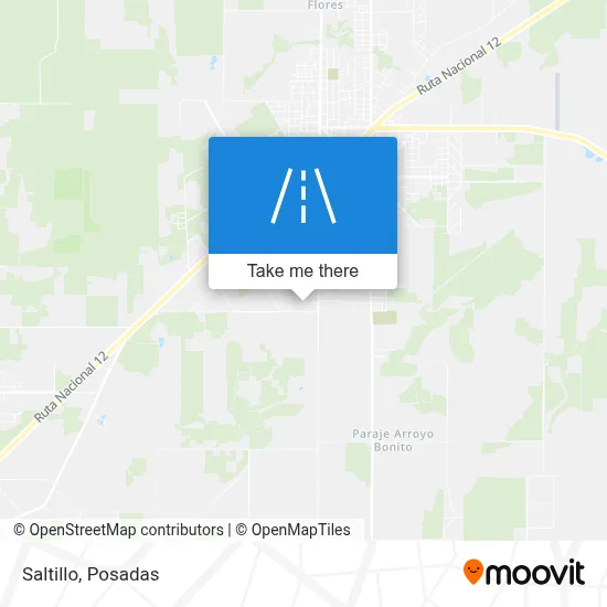 Saltillo map