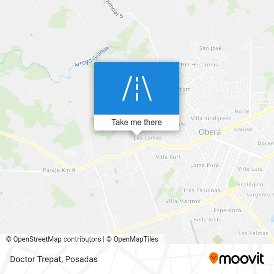 Doctor Trepat map