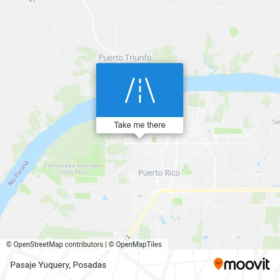 Pasaje Yuquery map