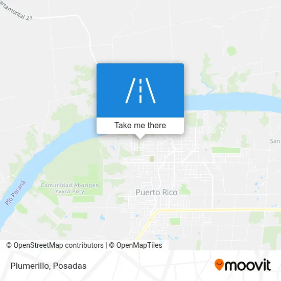 Plumerillo map