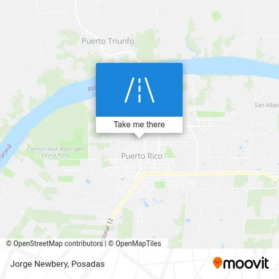 Jorge Newbery map