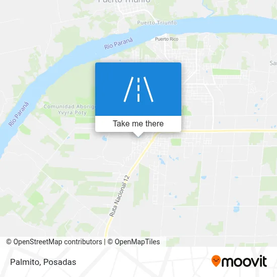 Palmito map
