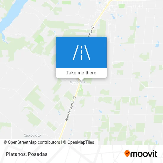 Platanos map