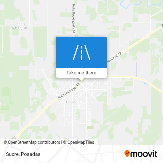Sucre map