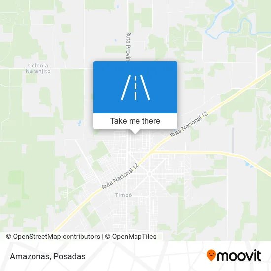 Amazonas map