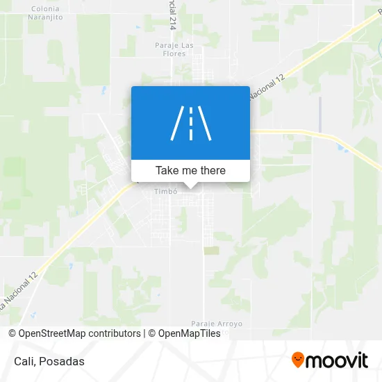 Cali map
