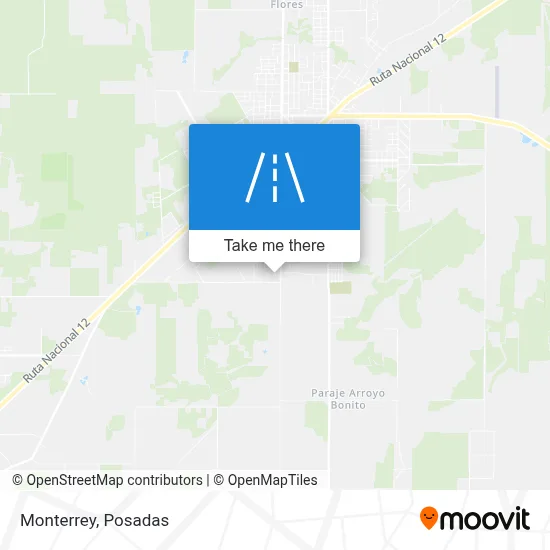 Monterrey map