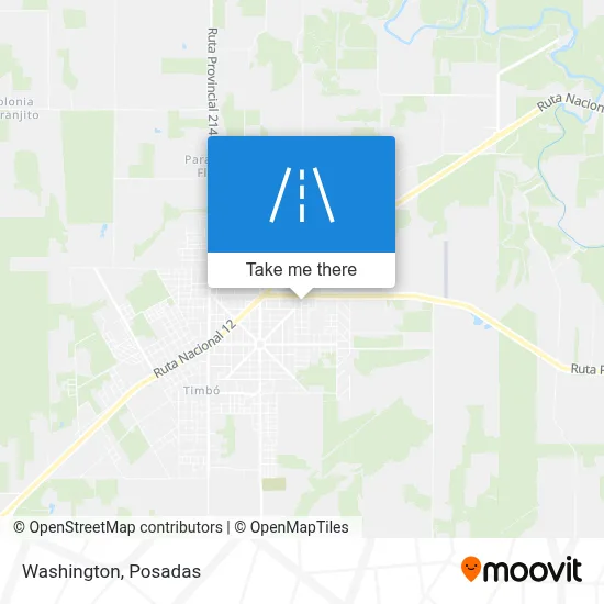 Washington map