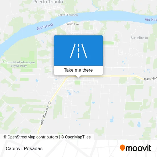 Capiovi map