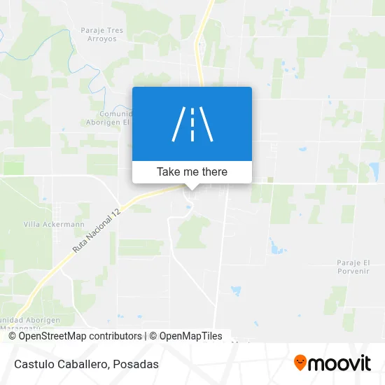 Castulo Caballero map