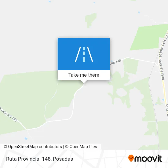 Ruta Provincial 148 map