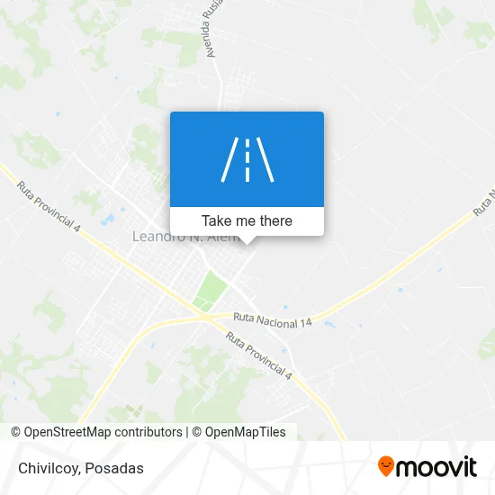 Chivilcoy map