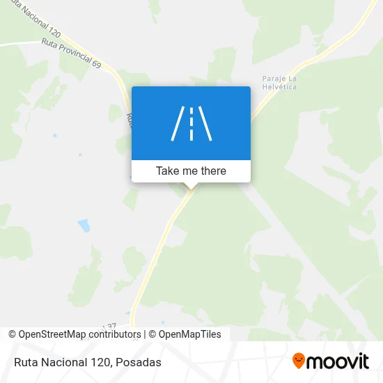 Ruta Nacional 120 map