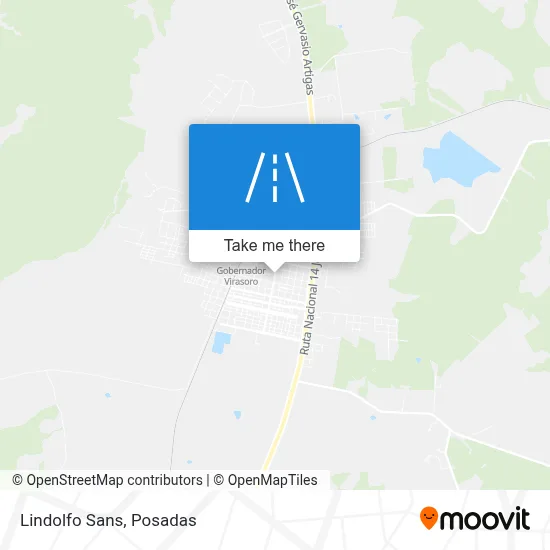 Lindolfo Sans map
