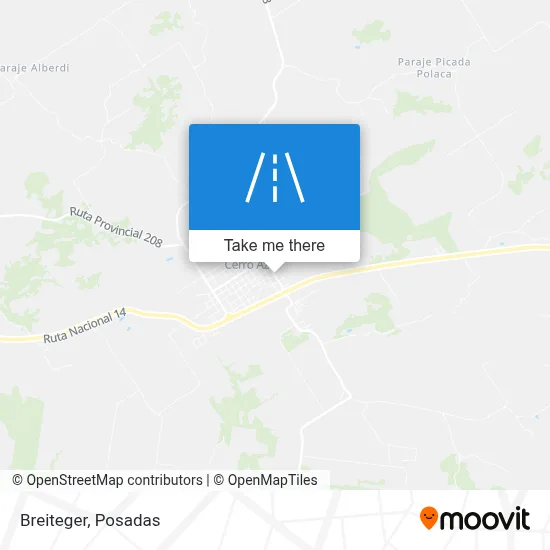 Breiteger map
