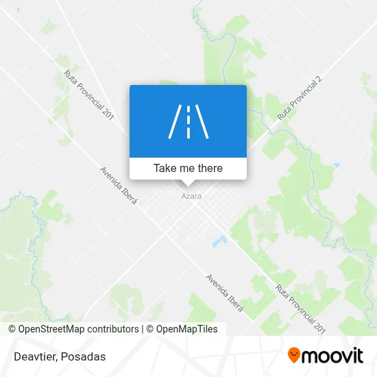 Deavtier map