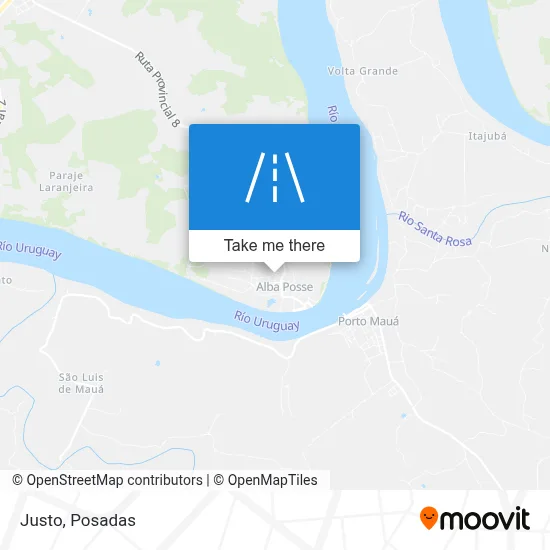 Justo map