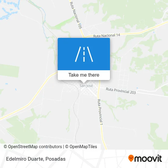 Edelmiro Duarte map