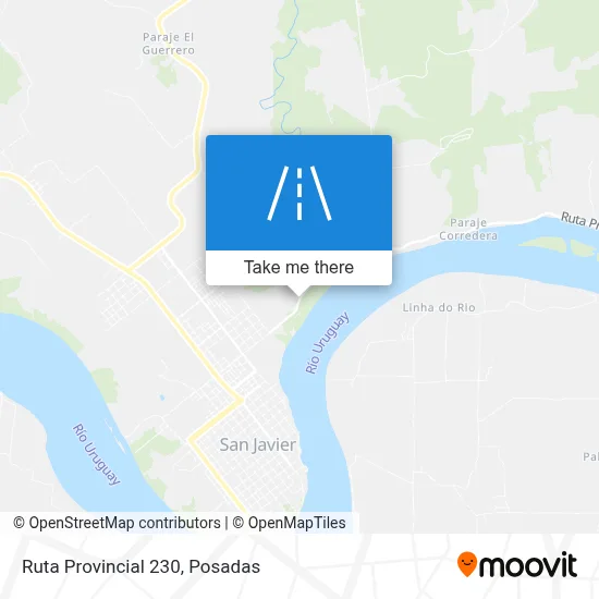 Ruta Provincial 230 map