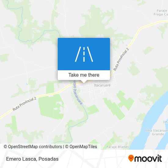 Emero Lasca map