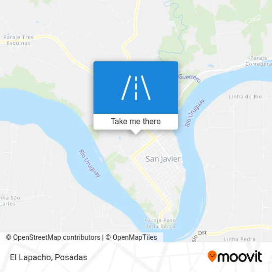 El Lapacho map