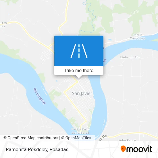 Ramonita Posdeley map