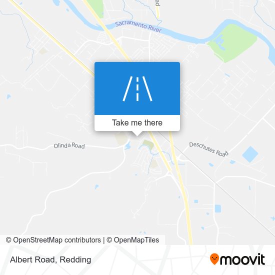 Albert Road map