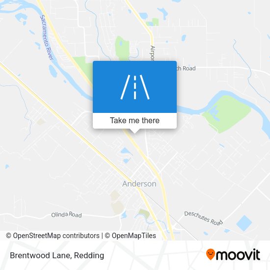 Mapa de Brentwood Lane