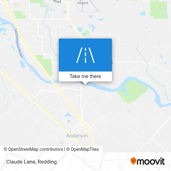Claude Lane map
