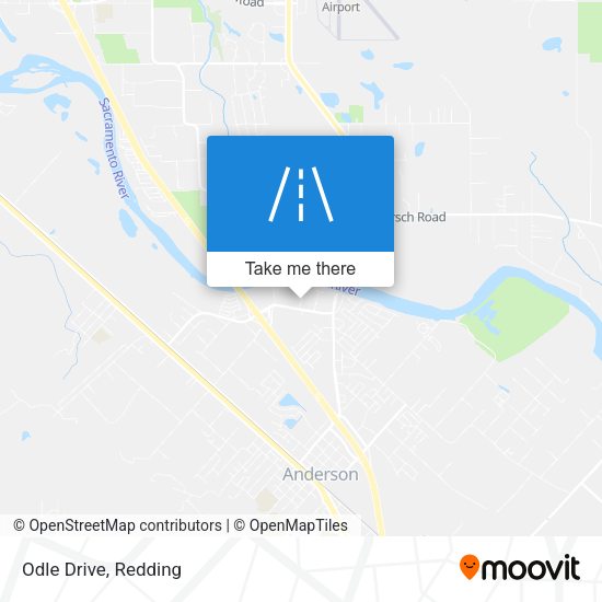 Mapa de Odle Drive
