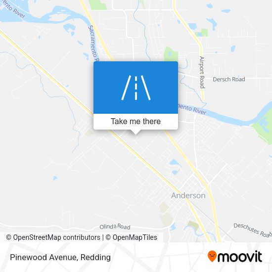 Mapa de Pinewood Avenue