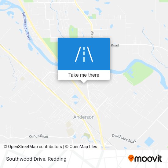 Mapa de Southwood Drive