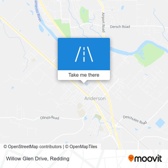 Mapa de Willow Glen Drive