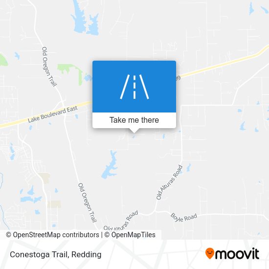 Mapa de Conestoga Trail