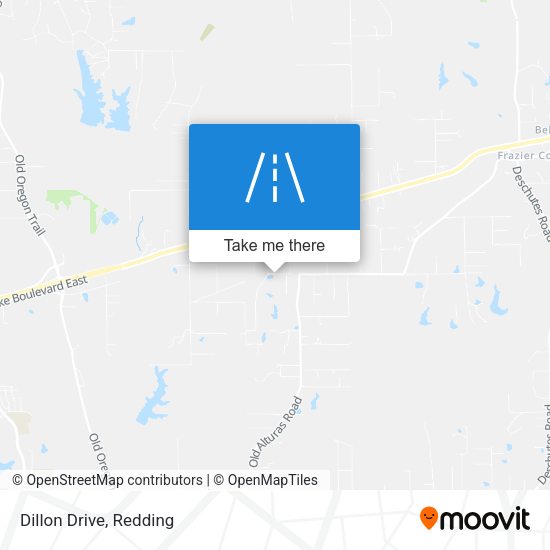 Mapa de Dillon Drive