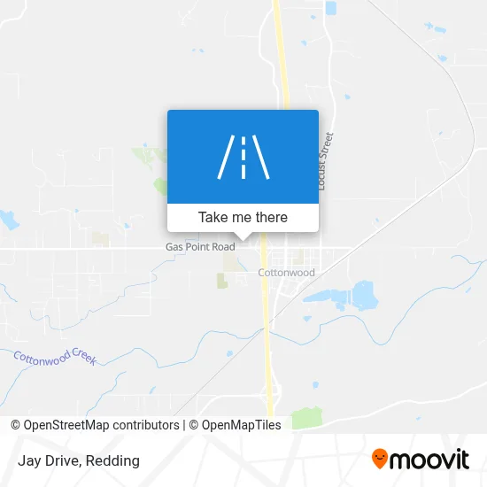 Jay Drive map