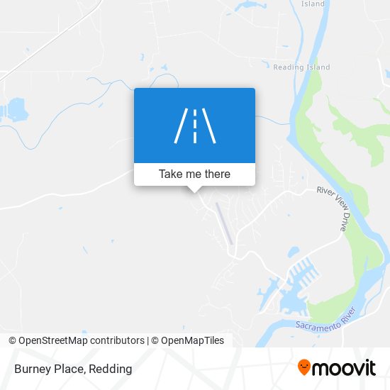 Burney Place map