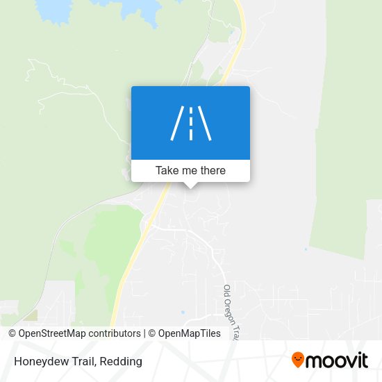 Mapa de Honeydew Trail