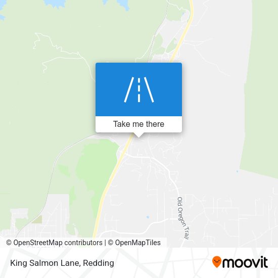 Mapa de King Salmon Lane