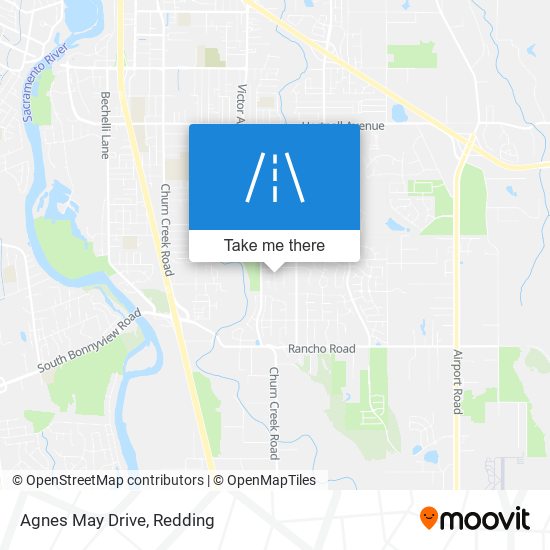 Agnes May Drive map