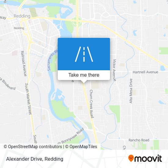 Mapa de Alexander Drive