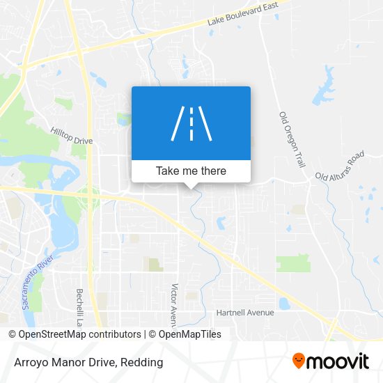 Arroyo Manor Drive map