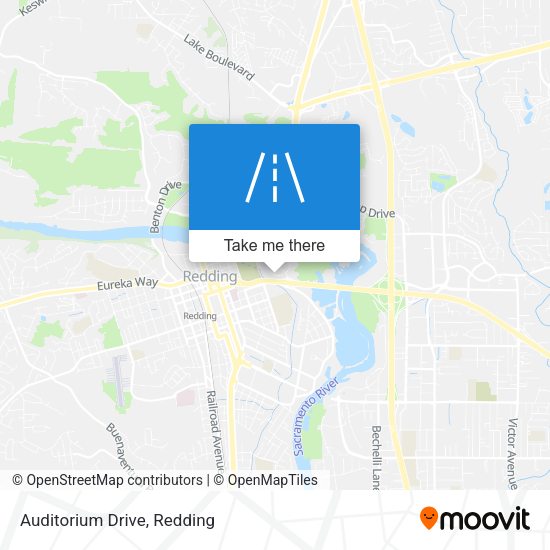 Auditorium Drive map